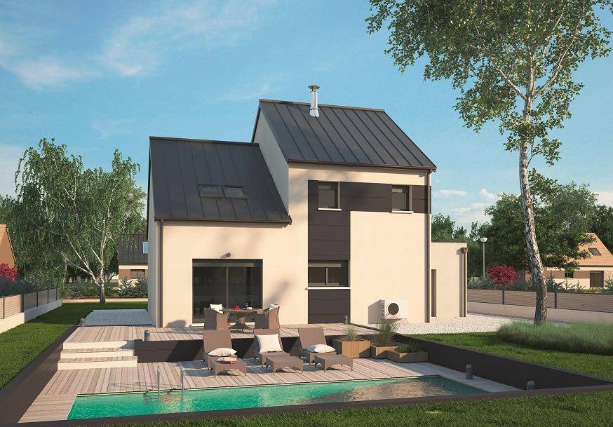 Programme terrain + maison à Terres de Bord en Eure (27) de 139 m² à vendre au prix de 342700€ - 2