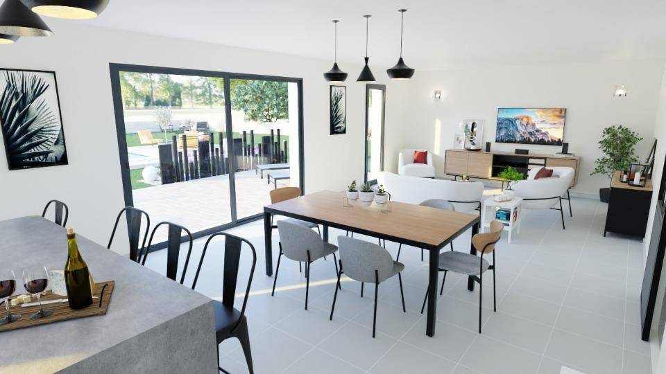Programme terrain + maison à Ucel en Ardèche (07) de 83 m² à vendre au prix de 239700€ - 2