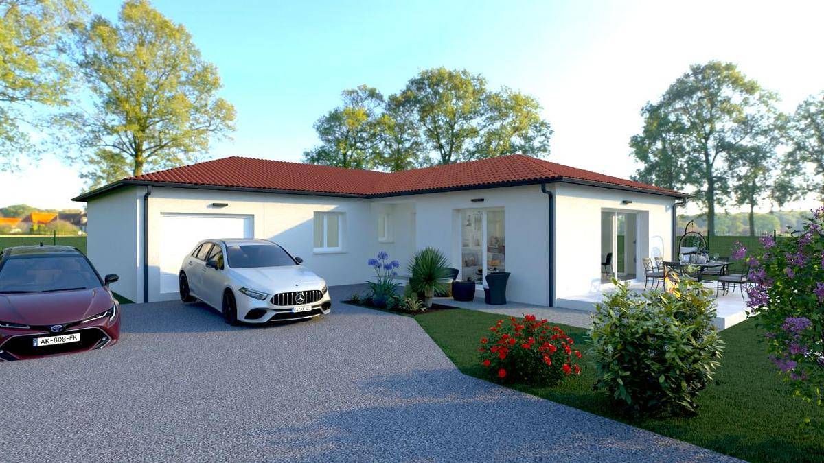 Programme terrain + maison à Saint-Maurice-de-Rémens en Ain (01) de 113 m² à vendre au prix de 330000€ - 2