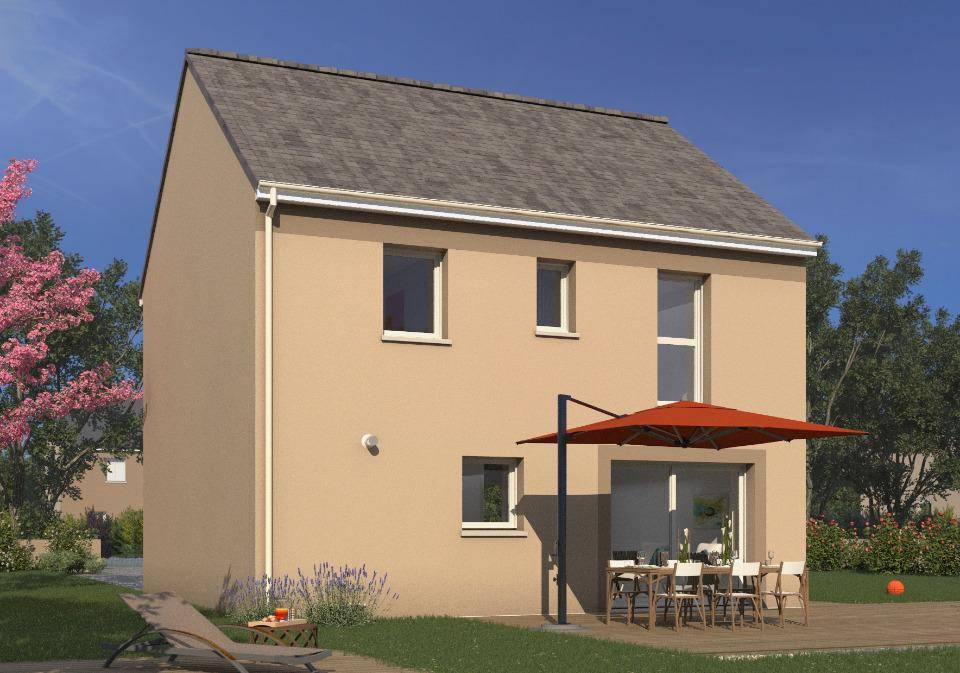 Programme terrain + maison à Voisenon en Seine-et-Marne (77) de 89 m² à vendre au prix de 299591€ - 2