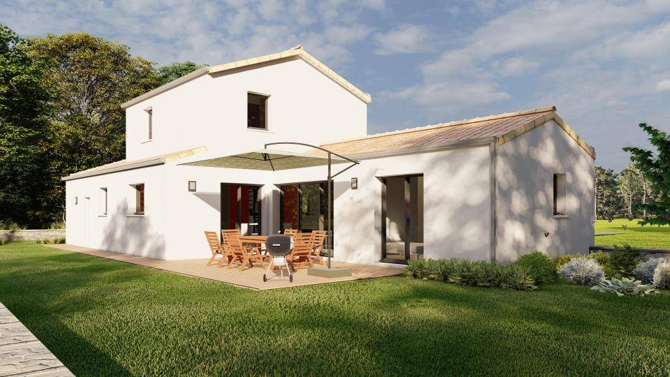 Programme terrain + maison à Les Moutiers-en-Retz en Loire-Atlantique (44) de 106 m² à vendre au prix de 465000€ - 3
