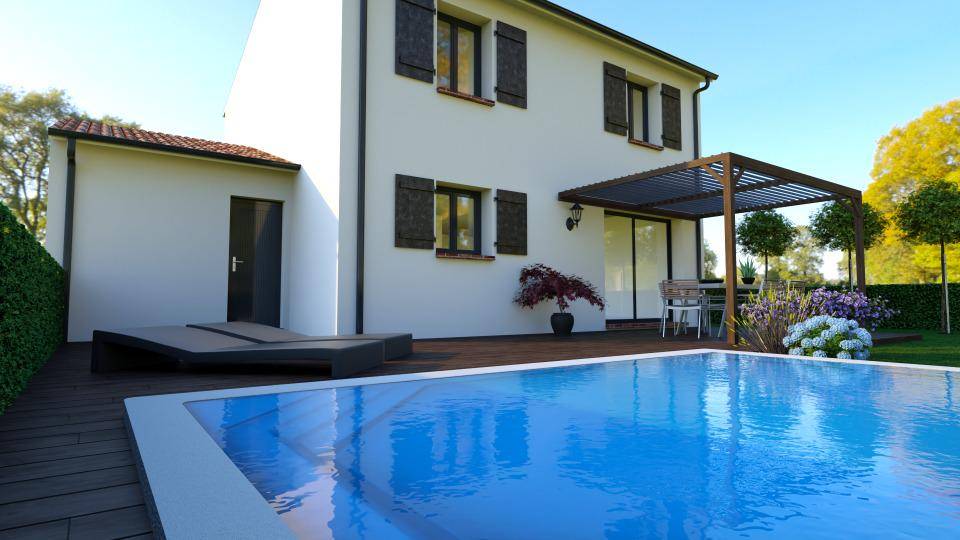 Programme terrain + maison à Saint-Félix-Lauragais en Haute-Garonne (31) de 95 m² à vendre au prix de 256105€ - 1