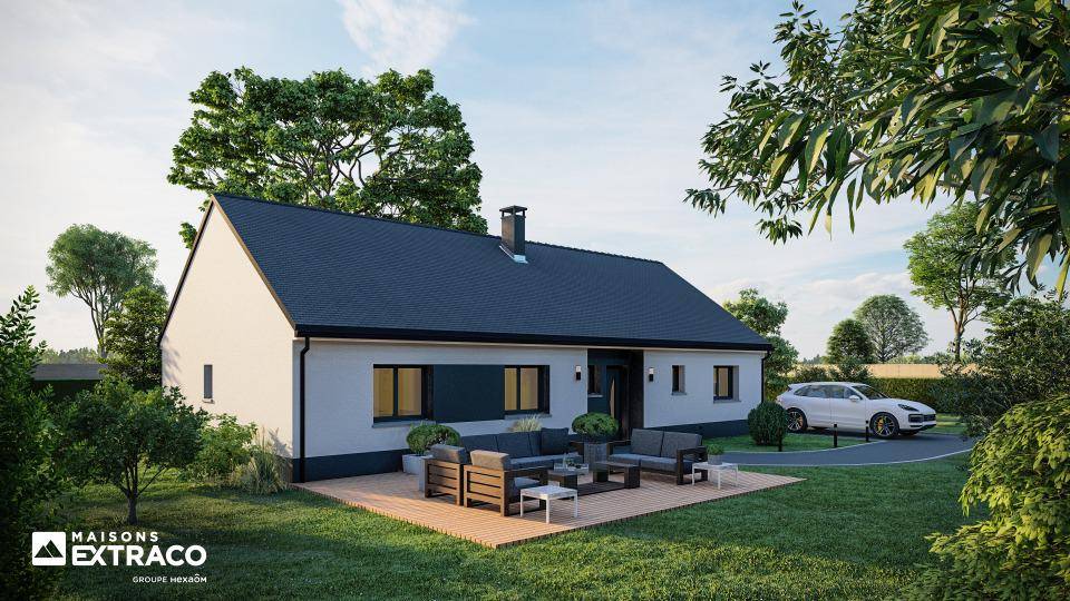 Programme terrain + maison à Gambais en Yvelines (78) de 114 m² à vendre au prix de 368400€ - 1