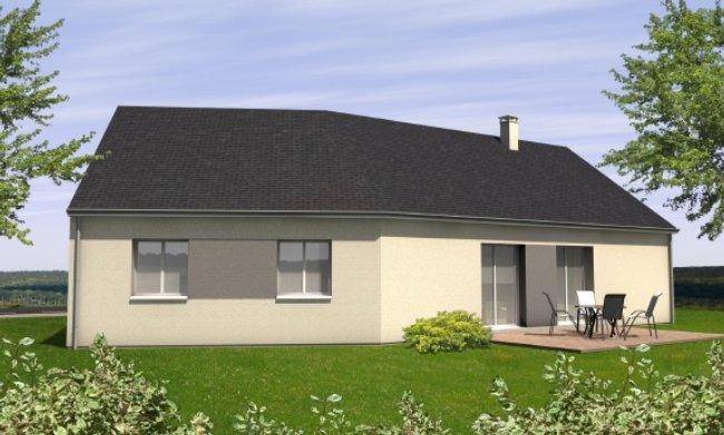 Programme terrain + maison à La Possonnière en Maine-et-Loire (49) de 91 m² à vendre au prix de 332140€ - 2