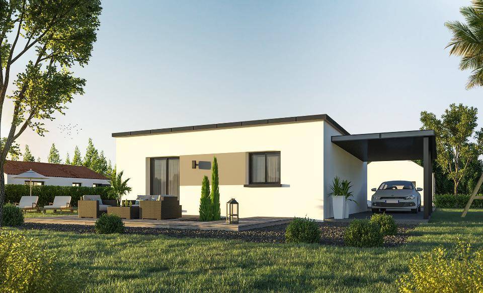 Programme terrain + maison à Laillé en Ille-et-Vilaine (35) de 59 m² à vendre au prix de 262000€ - 2