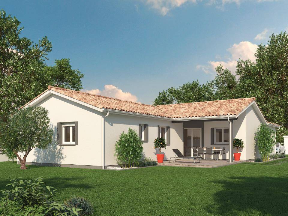 Programme terrain + maison à Le Bouscat en Gironde (33) de 99 m² à vendre au prix de 584000€ - 1