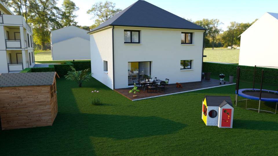 Programme terrain + maison à Épaignes en Eure (27) de 130 m² à vendre au prix de 295700€ - 2