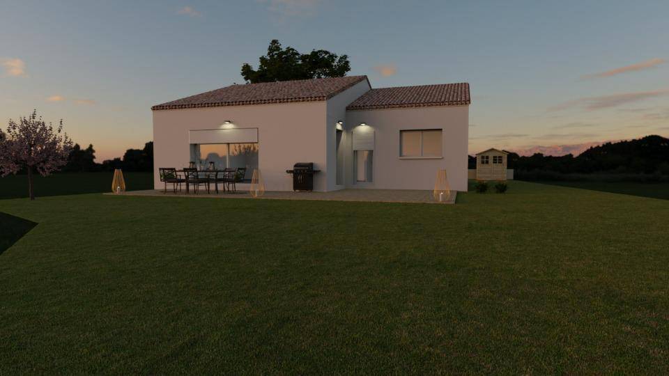 Programme terrain + maison à Vagnas en Ardèche (07) de 110 m² à vendre au prix de 339000€ - 2