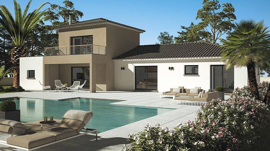 Programme terrain + maison à Montpellier en Hérault (34) de 130 m² à vendre au prix de 667500€ - 2