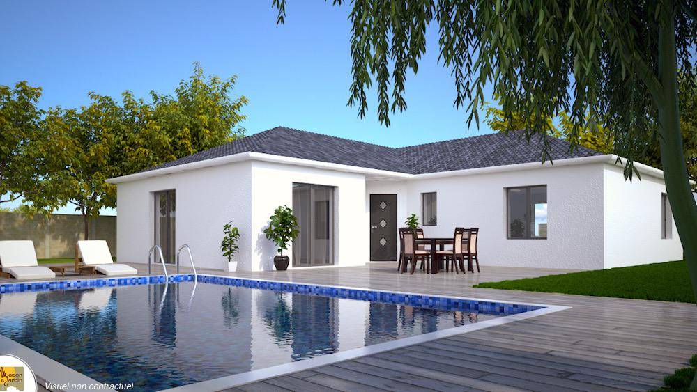 Programme terrain + maison à Malintrat en Puy-de-Dôme (63) de 89 m² à vendre au prix de 256300€ - 2