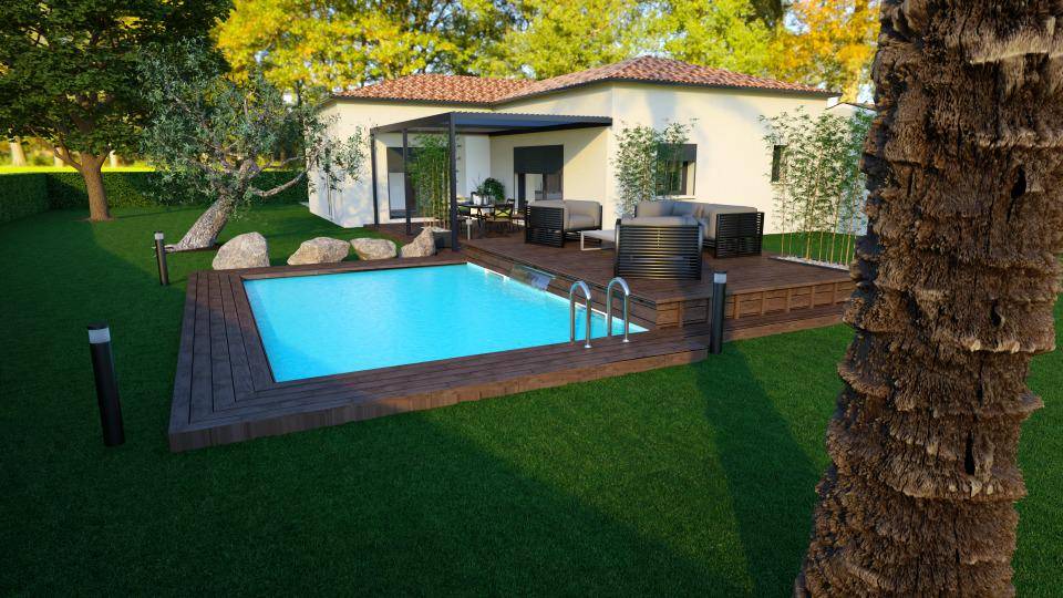 Programme terrain + maison à Vaison-la-Romaine en Vaucluse (84) de 105 m² à vendre au prix de 360000€ - 1