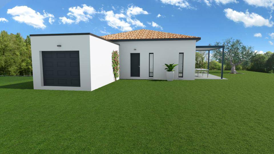 Programme terrain + maison à Goudargues en Gard (30) de 86 m² à vendre au prix de 259000€ - 2