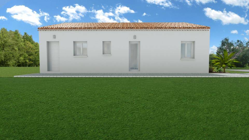 Programme terrain + maison à Saint-Ambroix en Gard (30) de 93 m² à vendre au prix de 206400€ - 1