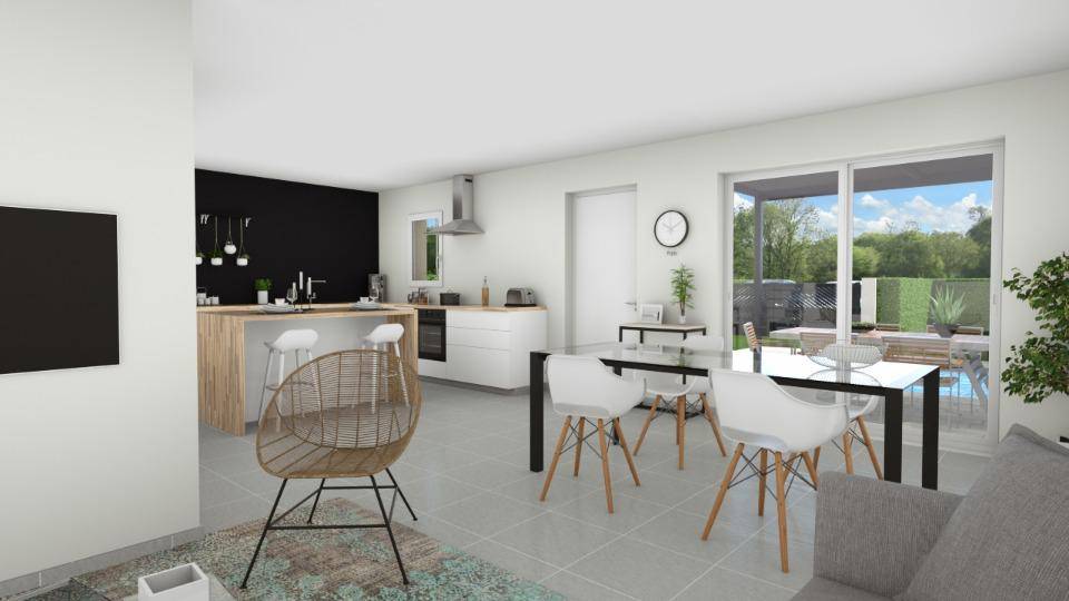 Programme terrain + maison à Caseneuve en Vaucluse (84) de 80 m² à vendre au prix de 318950€ - 3