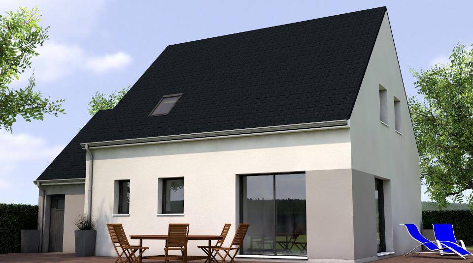 Programme terrain + maison à Sarrigné en Maine-et-Loire (49) de 96 m² à vendre au prix de 342300€ - 2