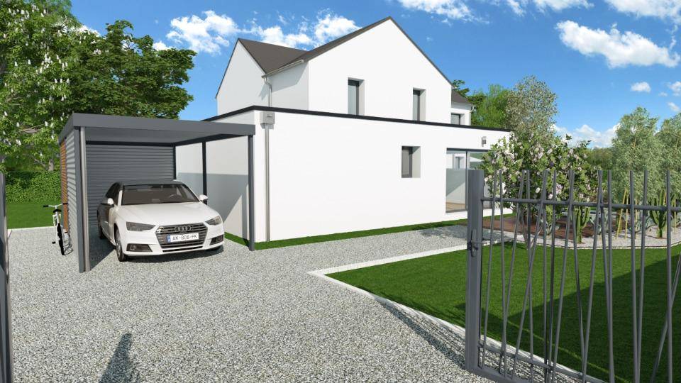 Programme terrain + maison à La Vicomté-sur-Rance en Côtes-d'Armor (22) de 183 m² à vendre au prix de 485600€ - 2