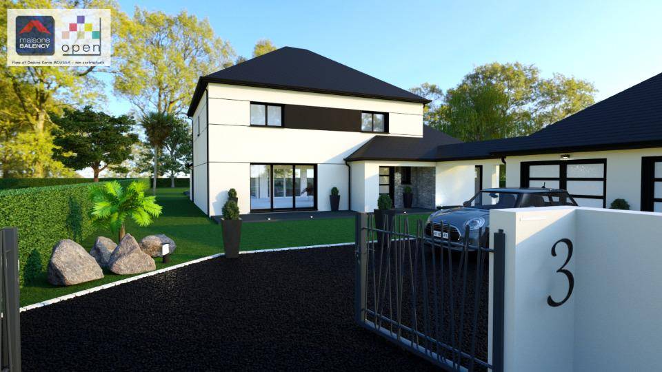 Programme terrain + maison à Châtenay-Malabry en Hauts-de-Seine (92) de 200 m² à vendre au prix de 905000€ - 1