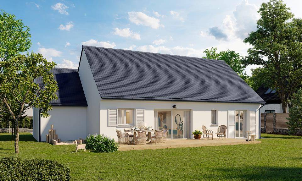 Programme terrain + maison à Potigny en Calvados (14) de 101 m² à vendre au prix de 198000€ - 2