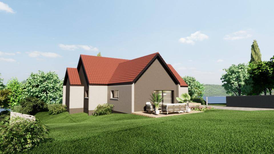Programme terrain + maison à Hochstatt en Haut-Rhin (68) de 155 m² à vendre au prix de 788450€ - 3