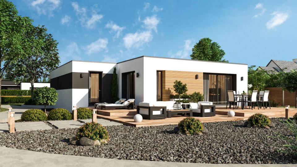 Programme terrain + maison à Saint-Grégoire en Ille-et-Vilaine (35) de 85 m² à vendre au prix de 477500€ - 1