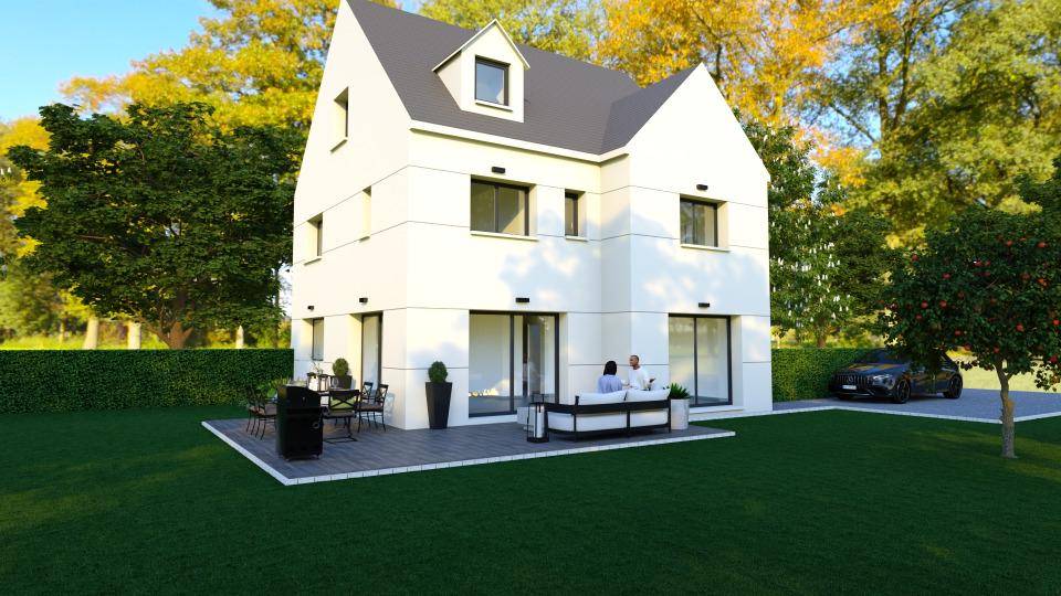 Programme terrain + maison à Saint-Cyr-l'École en Yvelines (78) de 120 m² à vendre au prix de 455300€ - 4