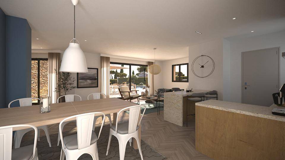 Programme terrain + maison à Lunel-Viel en Hérault (34) de 115 m² à vendre au prix de 553000€ - 2