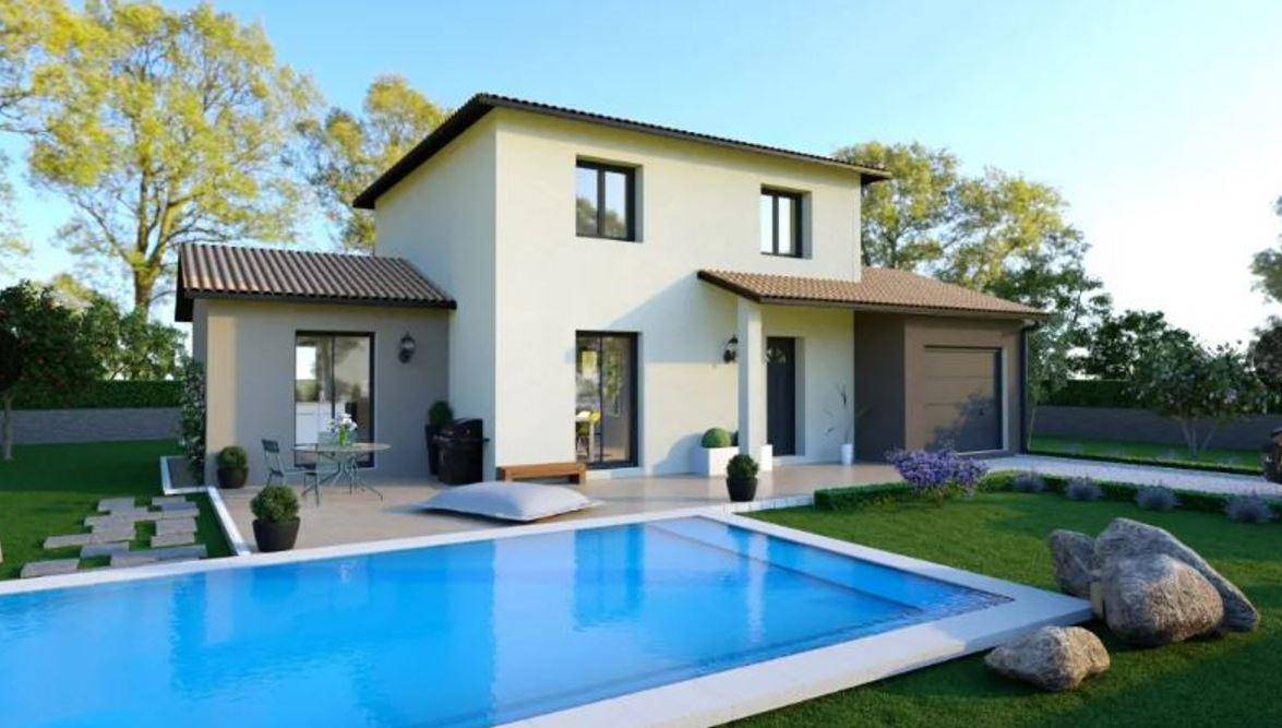 Programme terrain + maison à Saint-Georges-de-Reneins en Rhône (69) de 97 m² à vendre au prix de 345000€ - 1