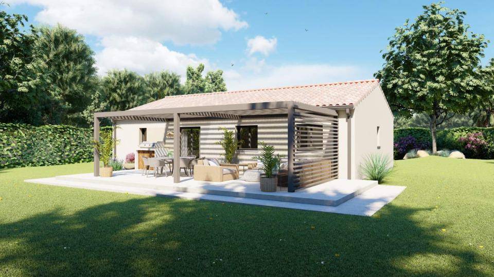 Programme terrain + maison à Labouheyre en Landes (40) de 90 m² à vendre au prix de 210000€ - 4