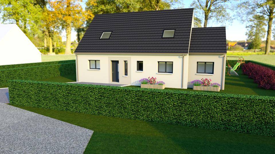 Programme terrain + maison à La Saussaye en Eure (27) de 145 m² à vendre au prix de 345000€ - 1