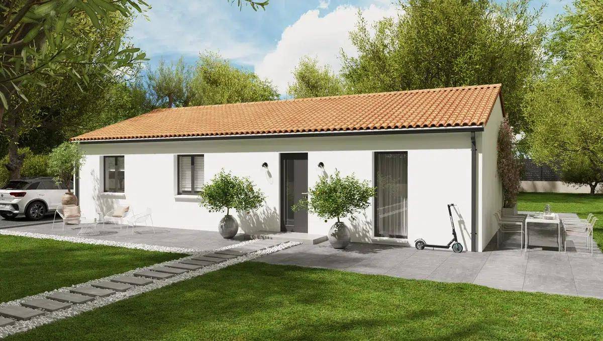 Programme terrain + maison à Vouvant en Vendée (85) de 91 m² à vendre au prix de 167658€ - 1