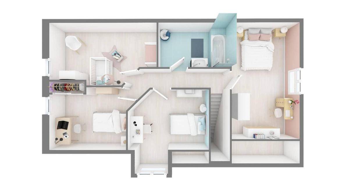 Programme terrain + maison à Ranchot en Jura (39) de 97 m² à vendre au prix de 221840€ - 4