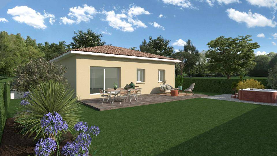 Programme terrain + maison à Arles en Bouches-du-Rhône (13) de 75 m² à vendre au prix de 285000€ - 1