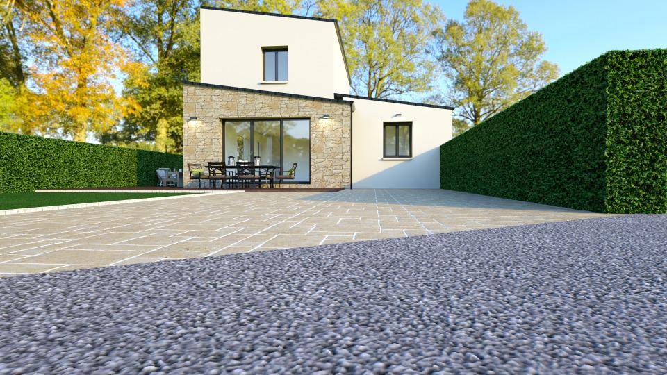Programme terrain + maison à Saint-Vigor-le-Grand en Calvados (14) de 95 m² à vendre au prix de 246900€ - 1