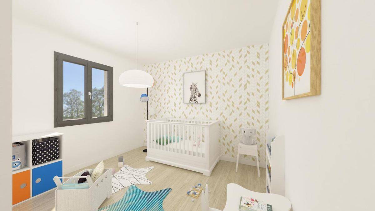 Programme terrain + maison à Anthon en Isère (38) de 89 m² à vendre au prix de 380000€ - 4