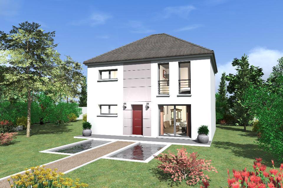 Programme terrain + maison à L'Isle-Adam en Val-d'Oise (95) de 110 m² à vendre au prix de 545000€ - 1