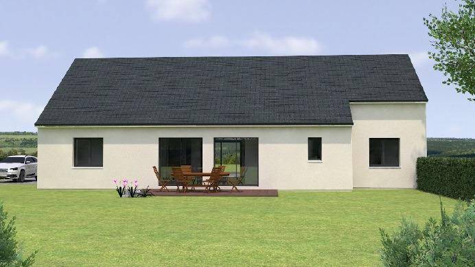 Programme terrain + maison à La Possonnière en Maine-et-Loire (49) de 150 m² à vendre au prix de 431200€ - 2