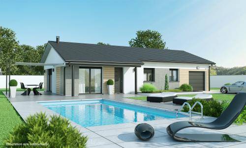 Programme terrain + maison à Thury en Côte-d'Or (21) de 90 m² à vendre au prix de 155293€ - 4