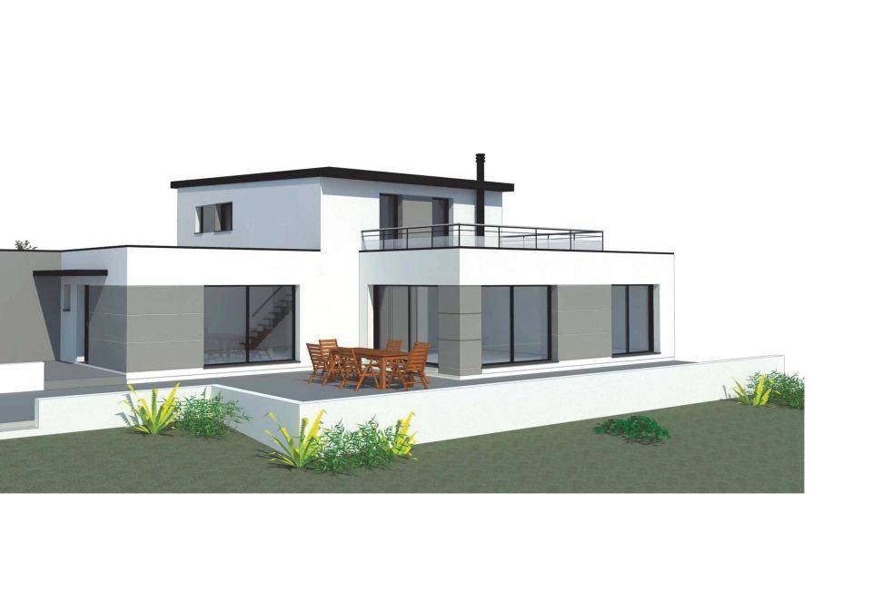 Programme terrain + maison à Ploudalmézeau en Finistère (29) de 147 m² à vendre au prix de 439800€ - 3