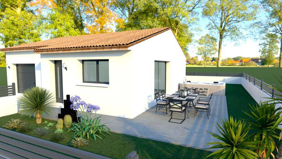Programme terrain + maison à Céret en Pyrénées-Orientales (66) de 70 m² à vendre au prix de 234900€ - 2