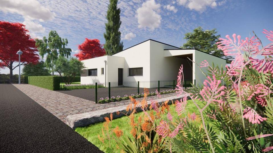 Programme terrain + maison à La Chapelle-au-Moine en Orne (61) de 113 m² à vendre au prix de 312684€ - 1