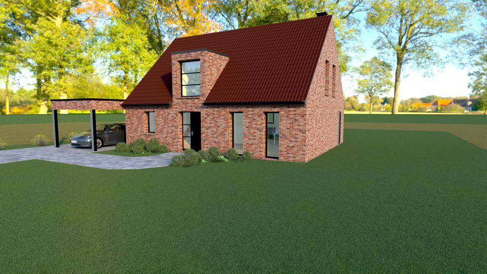 Programme terrain + maison à La Sentinelle en Nord (59) de 100 m² à vendre au prix de 239800€ - 2