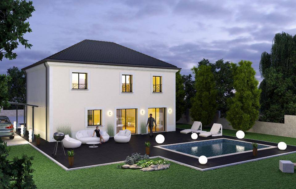 Programme terrain + maison à Mennecy en Essonne (91) de 160 m² à vendre au prix de 499000€ - 2