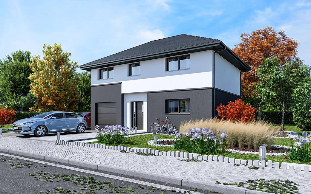 Programme terrain + maison à Mernel en Ille-et-Vilaine (35) de 112 m² à vendre au prix de 220249€ - 1