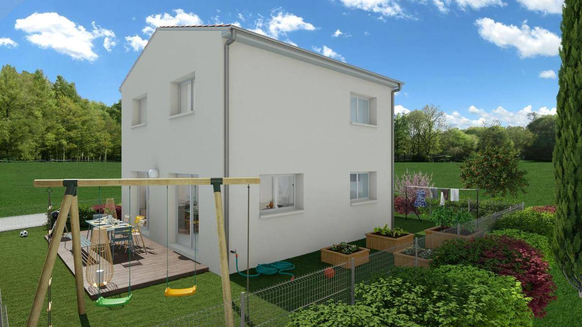 Programme terrain + maison à Cébazat en Puy-de-Dôme (63) de 90 m² à vendre au prix de 298604€ - 4