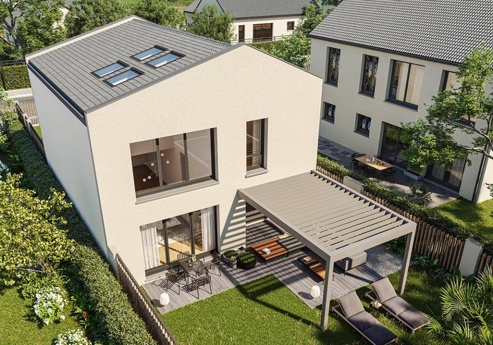 Programme terrain + maison à Saint-Sylvain en Calvados (14) de 105 m² à vendre au prix de 282000€ - 1