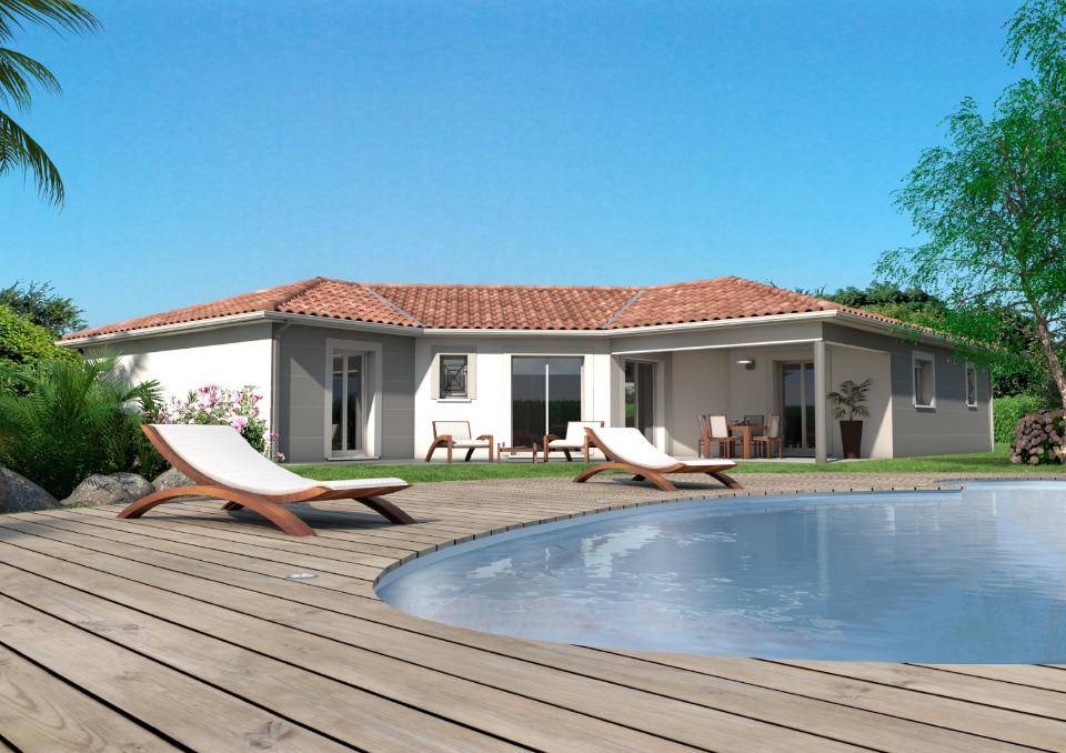 Programme terrain + maison à Saint-Paul-Cap-de-Joux en Tarn (81) de 117 m² à vendre au prix de 252000€ - 1
