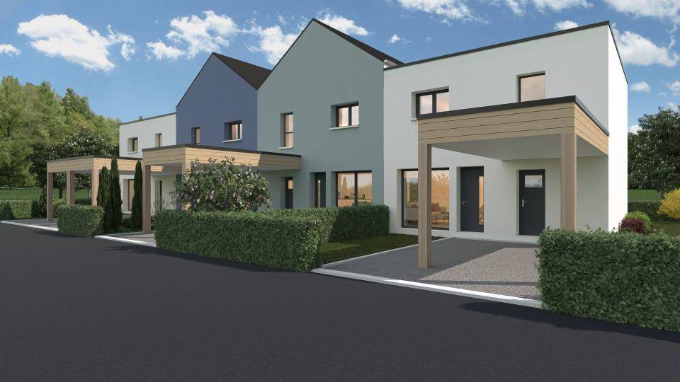 Programme terrain + maison à Kervignac en Morbihan (56) de 78 m² à vendre au prix de 246305€ - 1