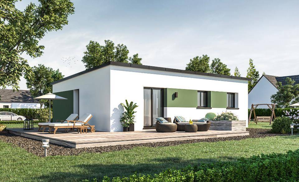 Programme terrain + maison à Riaillé en Loire-Atlantique (44) de 70 m² à vendre au prix de 185900€ - 1