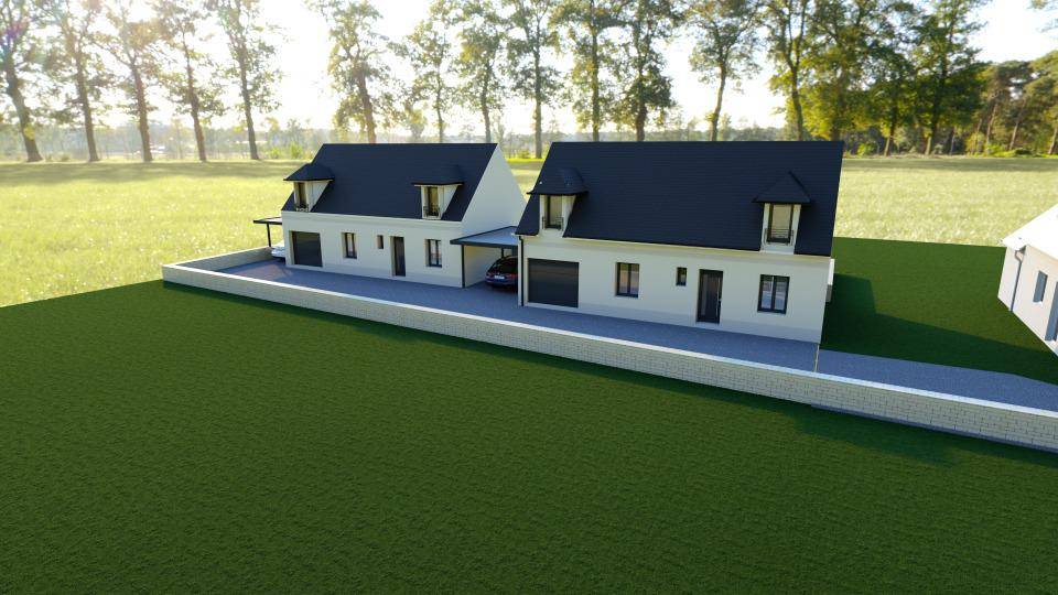 Programme terrain + maison à Cardonville en Calvados (14) de 90 m² à vendre au prix de 199900€ - 2
