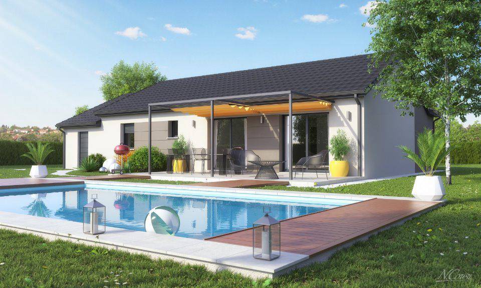 Programme terrain + maison à Sainte-Barbe en Moselle (57) de 105 m² à vendre au prix de 349000€ - 4